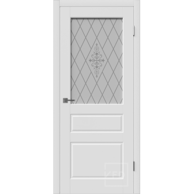 Честер Эмаль Белая со стеклом